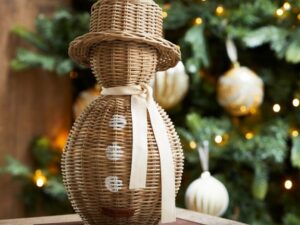 RM Rustic snowman L
