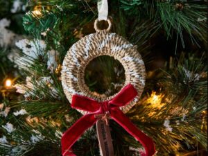 Kerstkransje rustic rattan Riviera Maison PRE ORDER