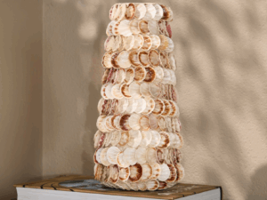 Ocean Cay Shell Vase groot RM
